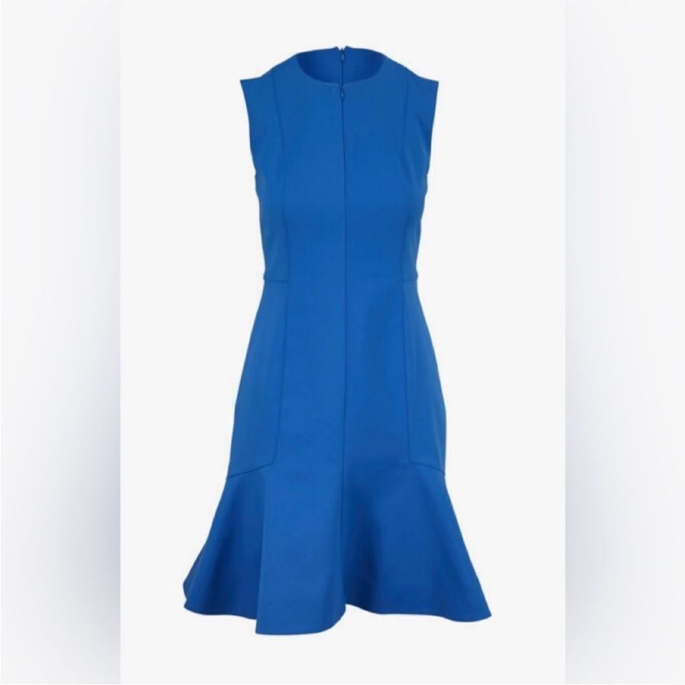 Akris Punto Royal Blue Sleeveless Mini Dress, US6
